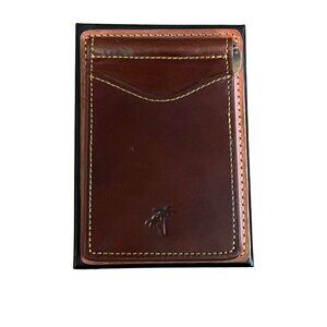Palm West Genuine Oil-Tanned Leather Wallet with Money Clip – RFID Blocking